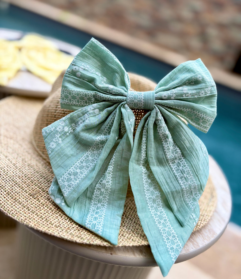 Grand Noeud Papillon pour cheveux