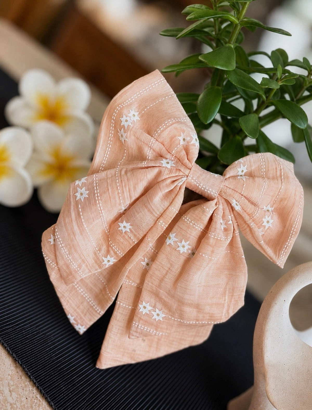 Grand Noeud Papillon pour cheveux