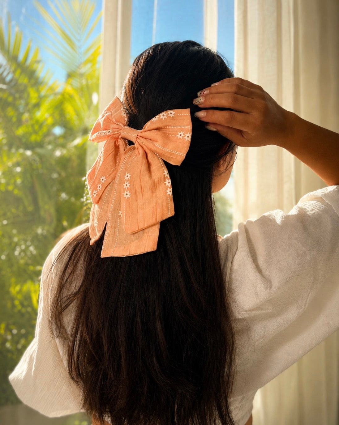 Grand Noeud Papillon pour cheveux
