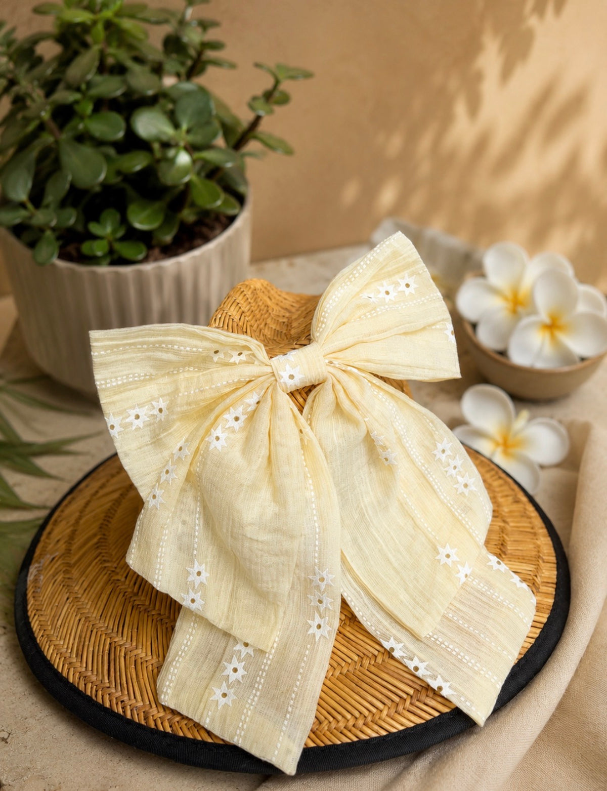 Grand Noeud Papillon pour cheveux