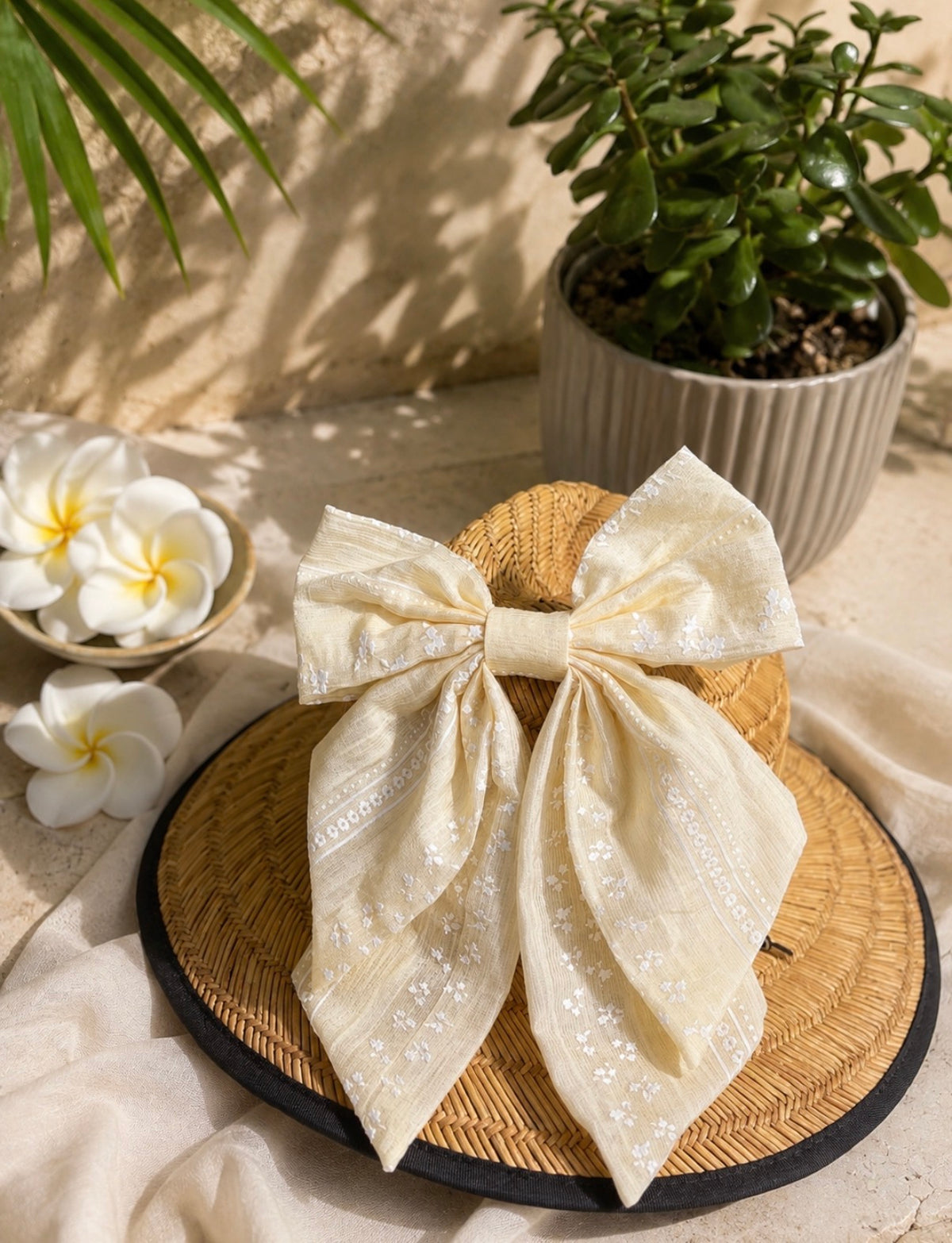 Grand Noeud Papillon pour cheveux